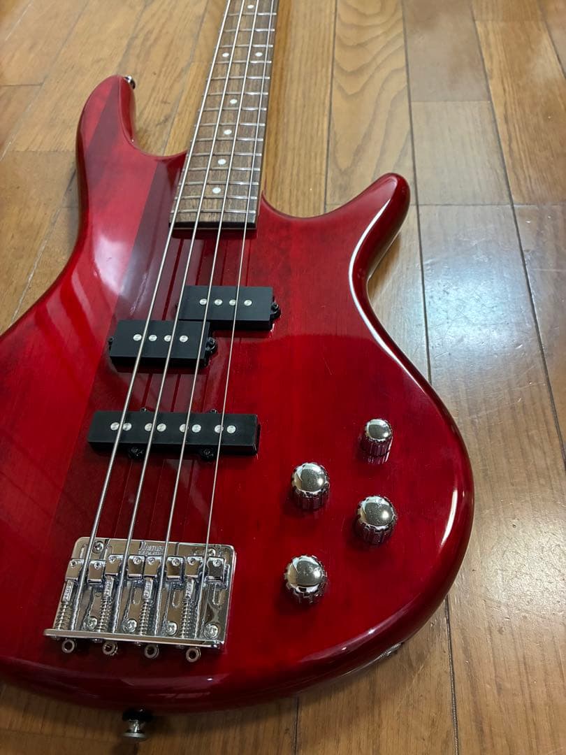 【連休値下げ】レッドエレキベース 4弦 Ibanez SDGR GSR200