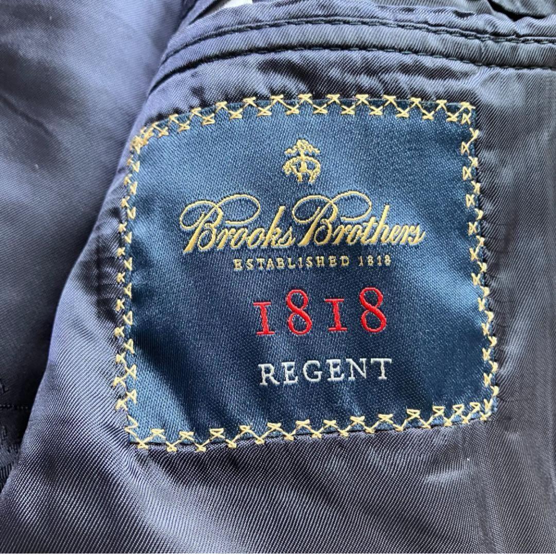 ブルックスブラザーズ 1818 REGENT テーラードジャケット 紺紫