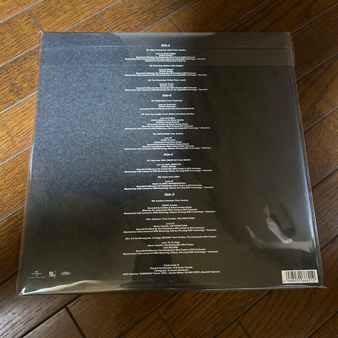 新品 IO / four 完全生産限定盤 LP レコード アナログ アルバム