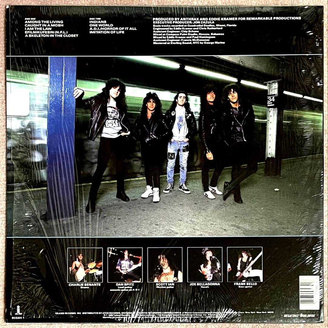 【LP】ANTHRAX / AMONG THE LIVING