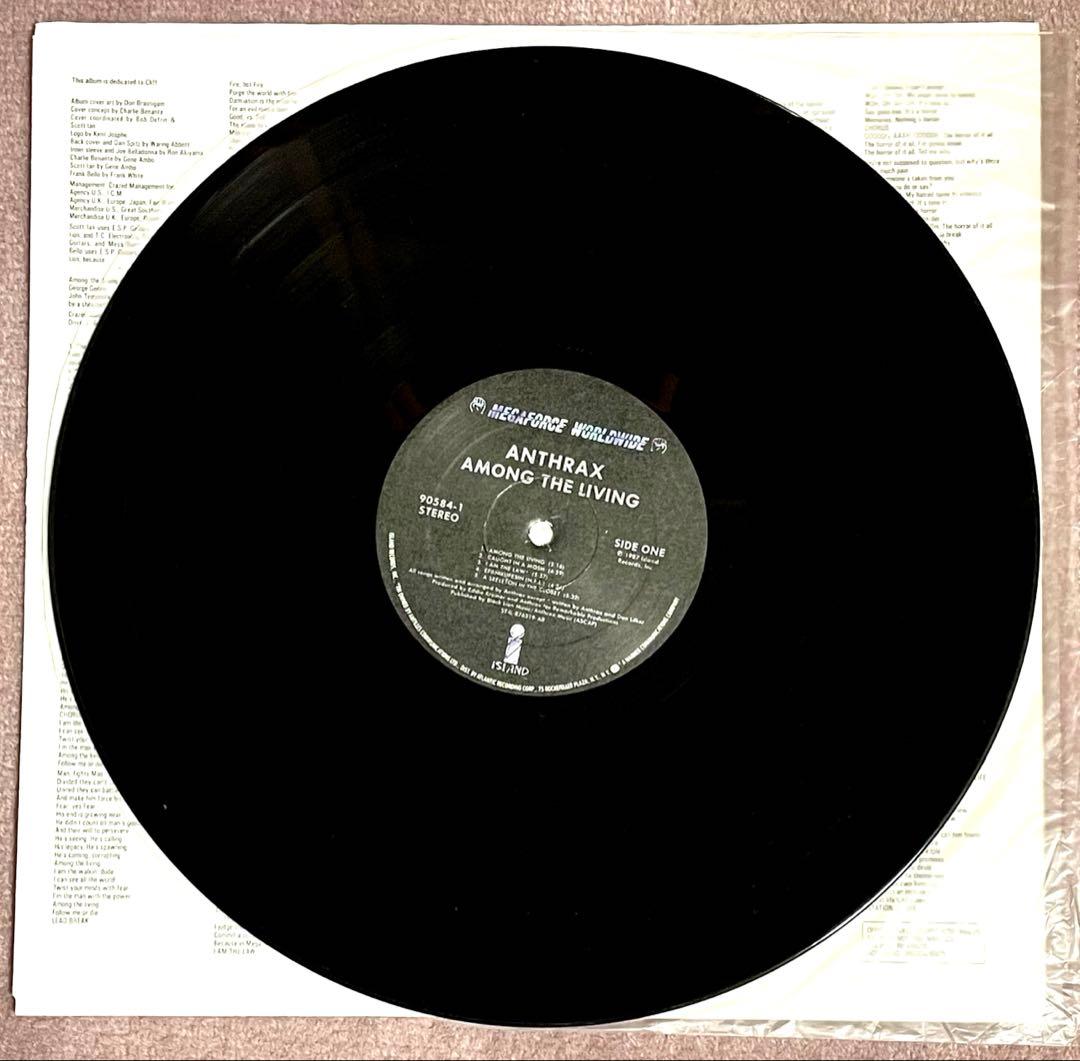 【LP】ANTHRAX / AMONG THE LIVING