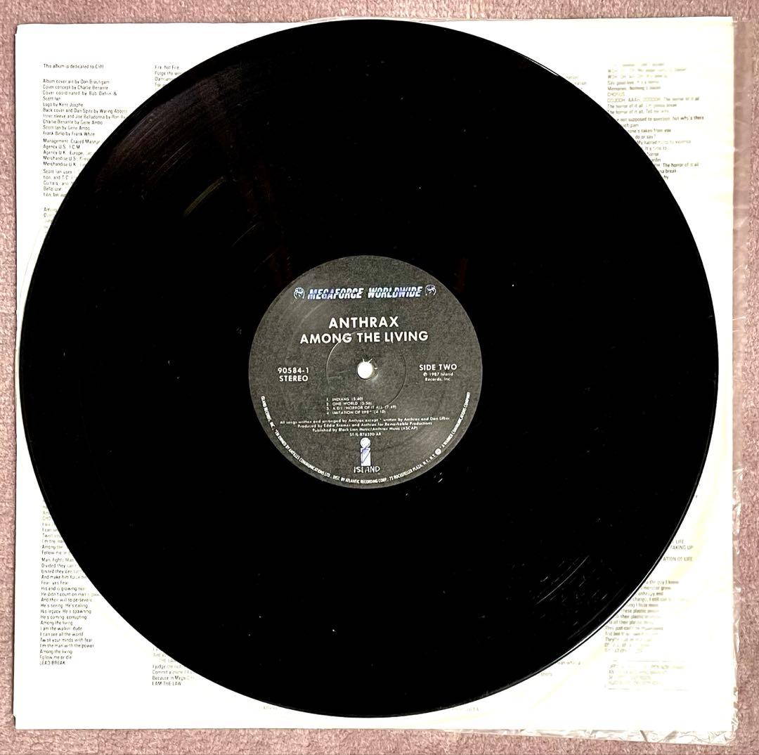 【LP】ANTHRAX / AMONG THE LIVING