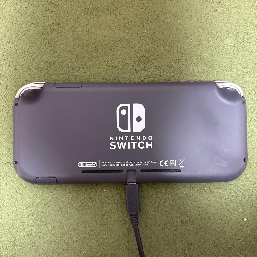 ☆ジャンク品☆Nintendo Switch Lite グレー 本体