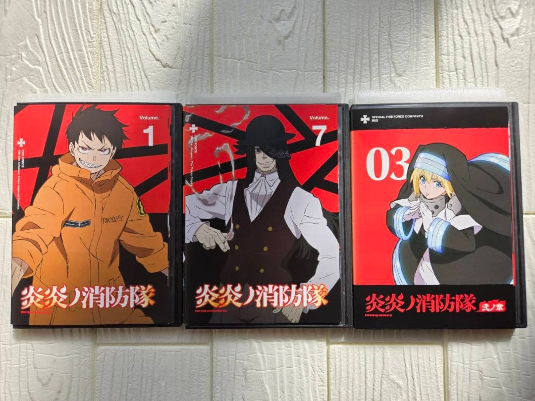 炎炎ノ消防隊 1期+2期 全巻セット レンタル　DVD