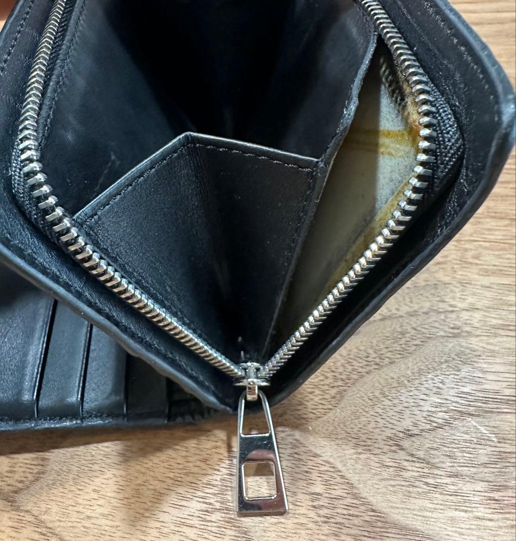 LOEWE 二つ折り財布 ブラック