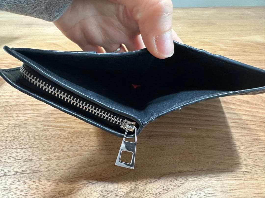 LOEWE 二つ折り財布 ブラック
