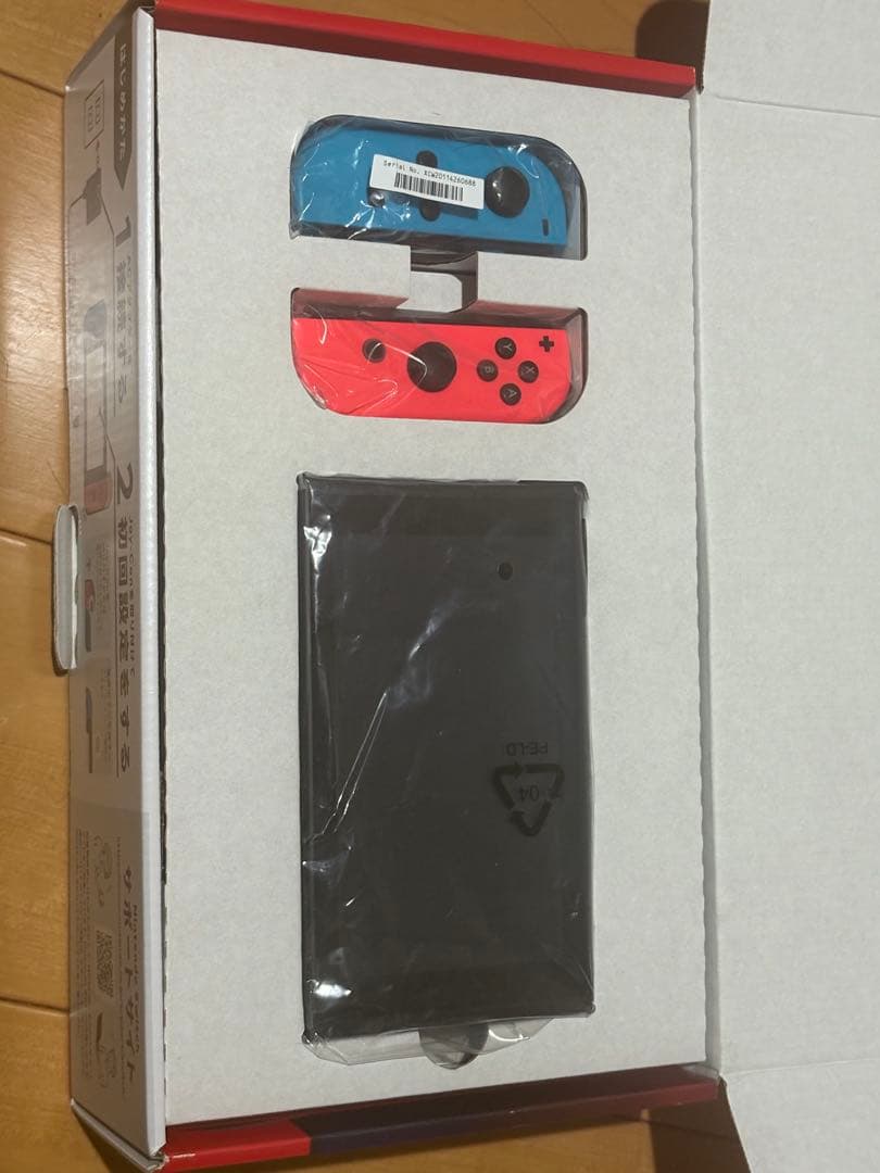 完品 美品 Nintendo Switch 本体 ネオンブルー/ネオンオレンジ