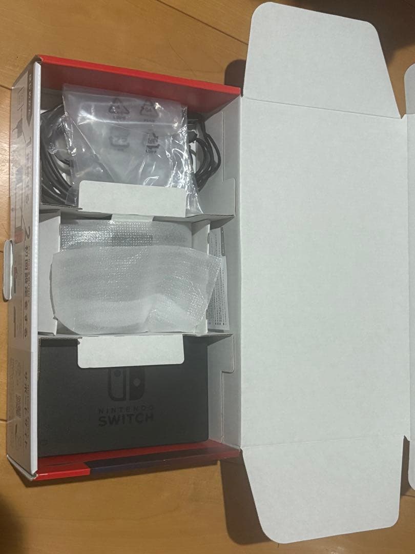 完品 美品 Nintendo Switch 本体 ネオンブルー/ネオンオレンジ