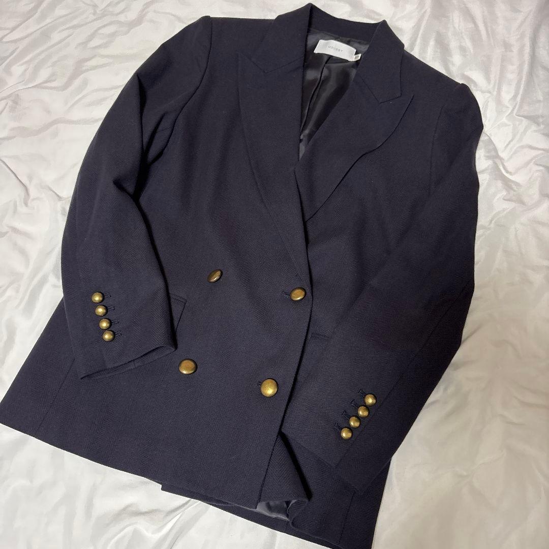 m*m様 MOUSSY DOUBLE BREASTED ブレザー　紺ブレ　マウジ