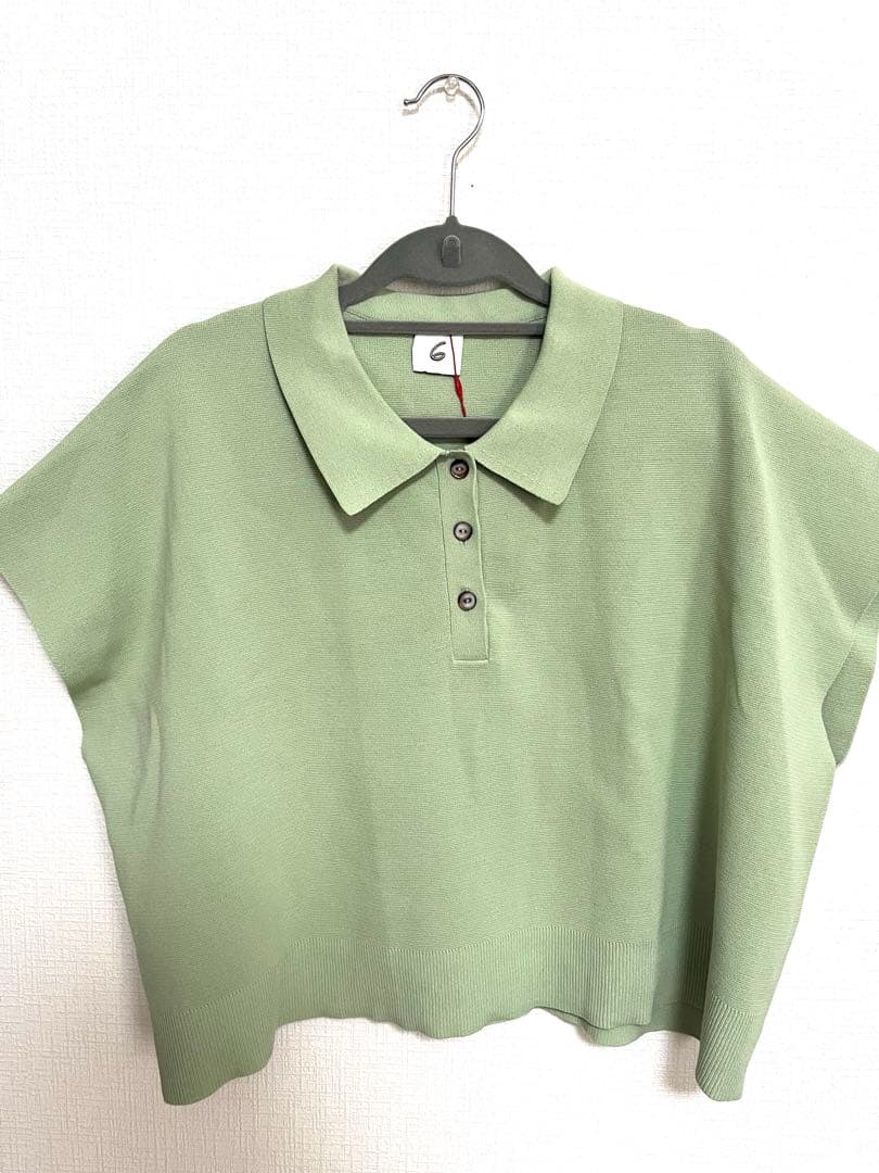 BEAUTY&YOUTH 6(ROKU) SHIRT KNIT グリーン　新品
