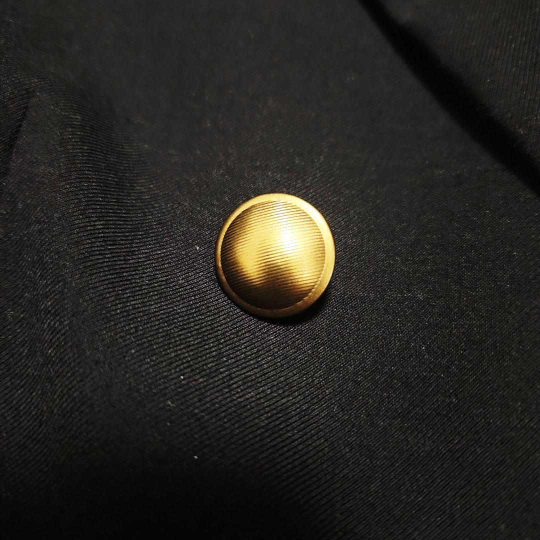 24SS MilaOwen 金釦ダブル ブレスト ロング ブレザー 紺ブレ