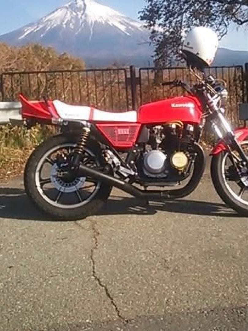 Z400FX シート エナメル　タックロール