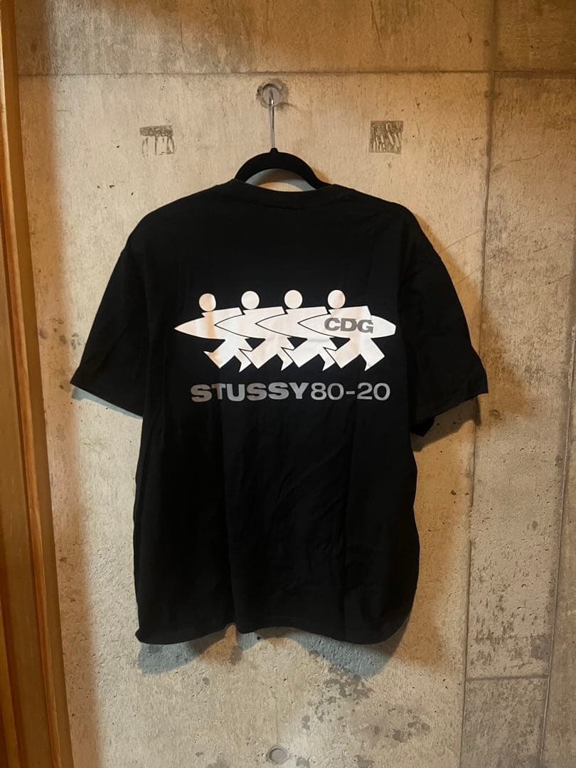 STUSSY CDG コラボ Tシャツ L comme des garcons