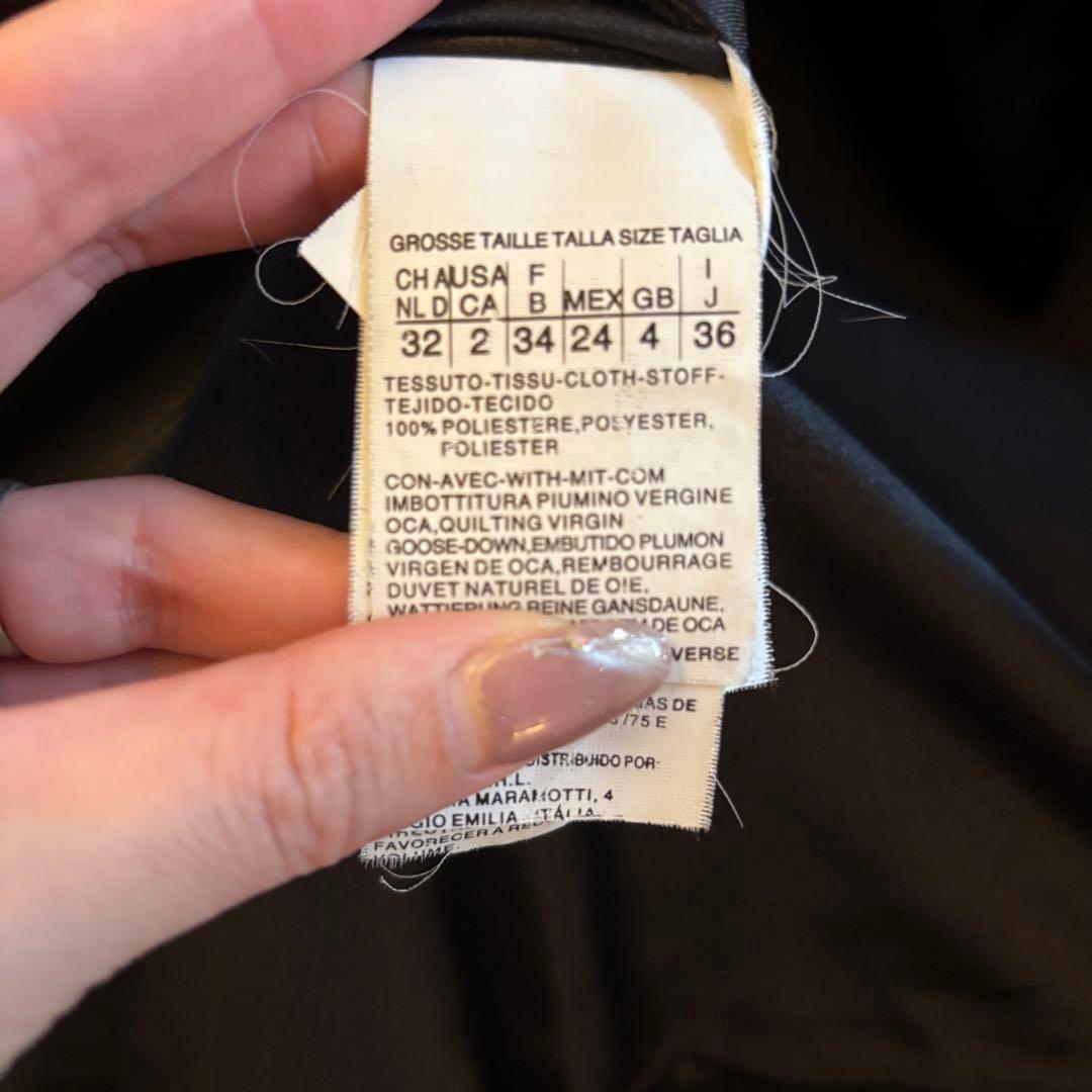 週末セール✨Max Mara Studio ロングコート　34サイズ　ブラック