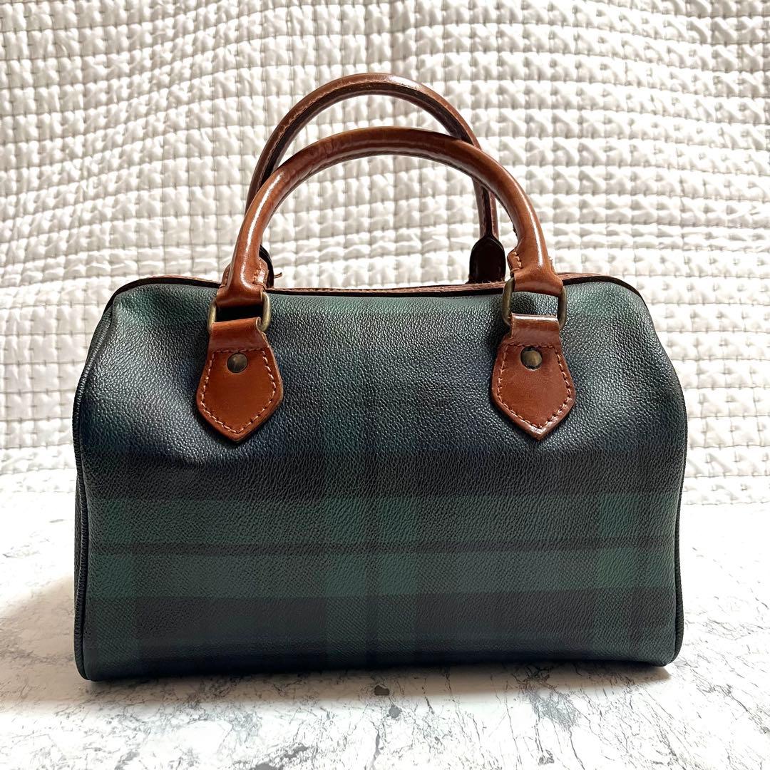 美品 Ralph Lauren ラルフローレン ボストンバッグ ブラックウォッチ