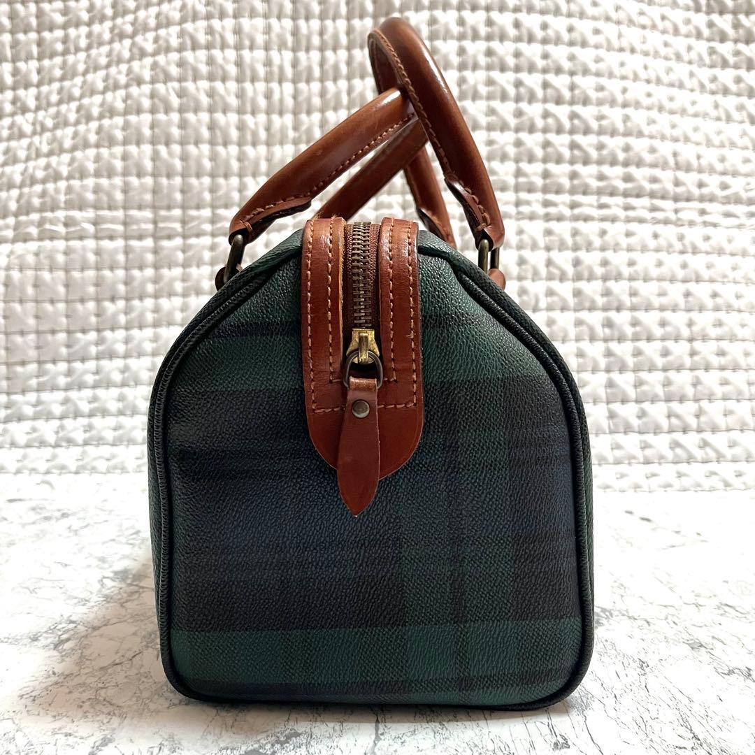 美品 Ralph Lauren ラルフローレン ボストンバッグ ブラックウォッチ
