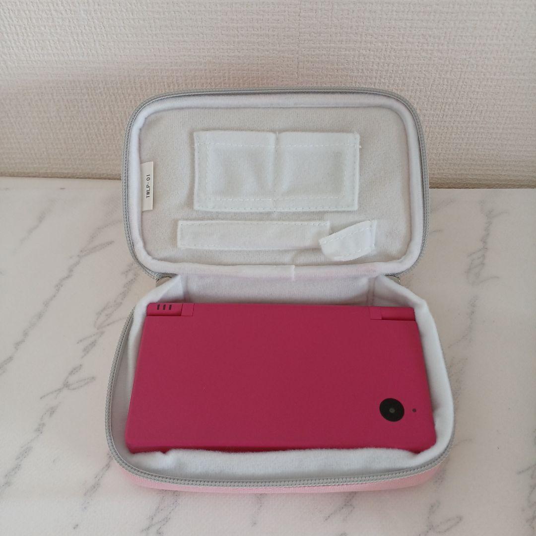 【美品】任天堂　ニンテンドー　DSi　本体　ピンク　専用カバーつき