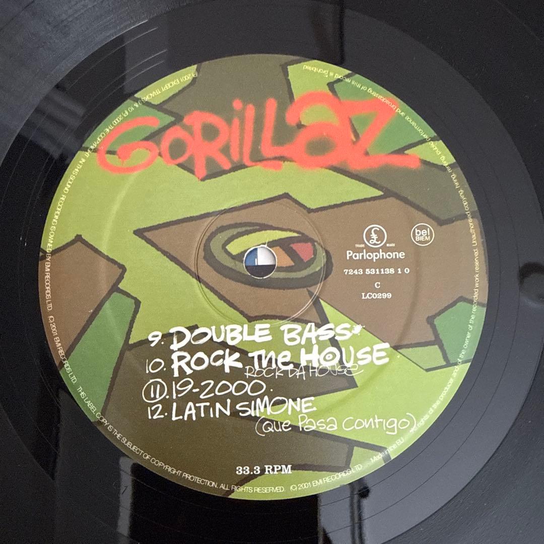 Gorillaz / Gorillaz 【2枚組LP】オルタナ /ヒップホップ