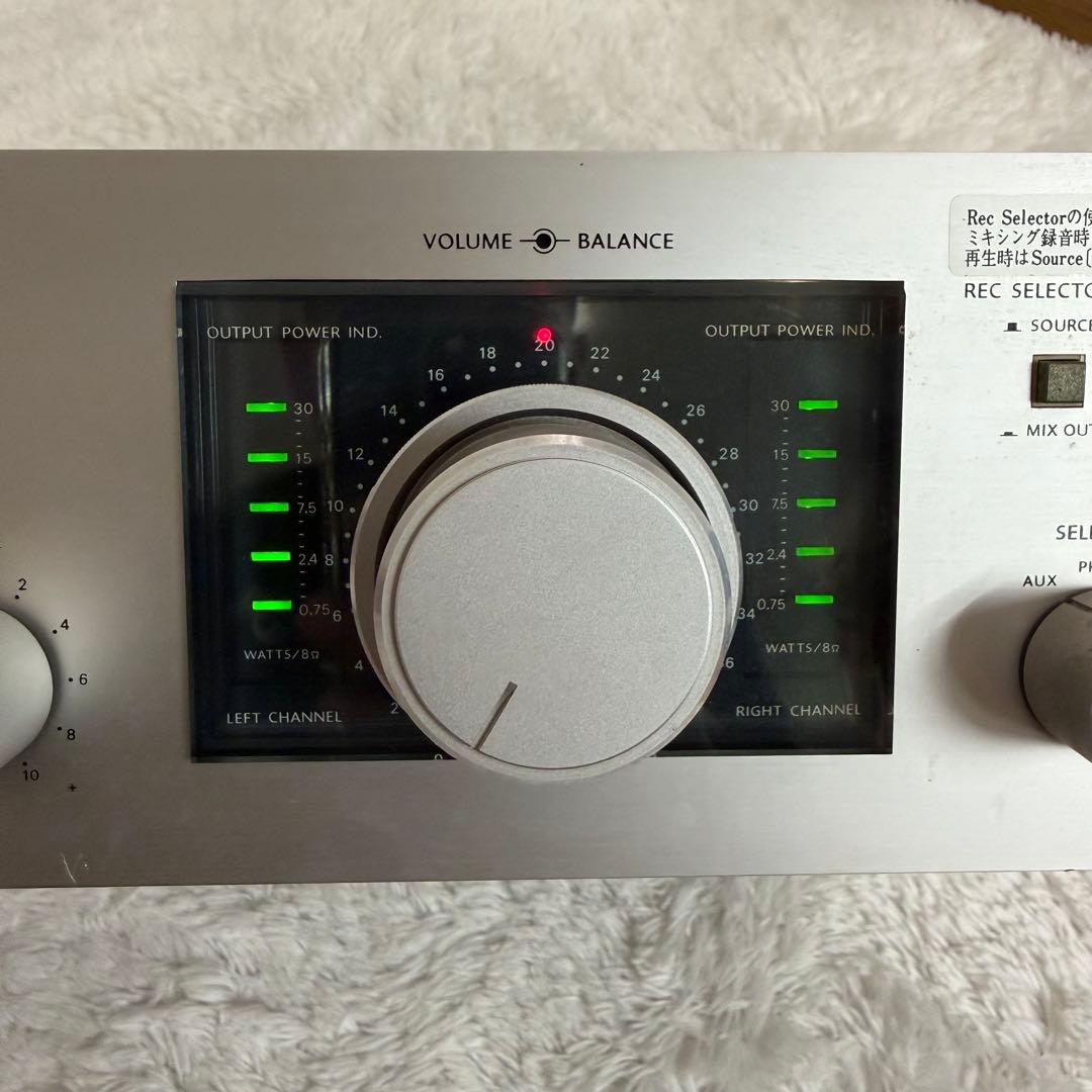 美品動作品 ONKYO プリメインアンプ A-5500 オンキョー　ビンテージ