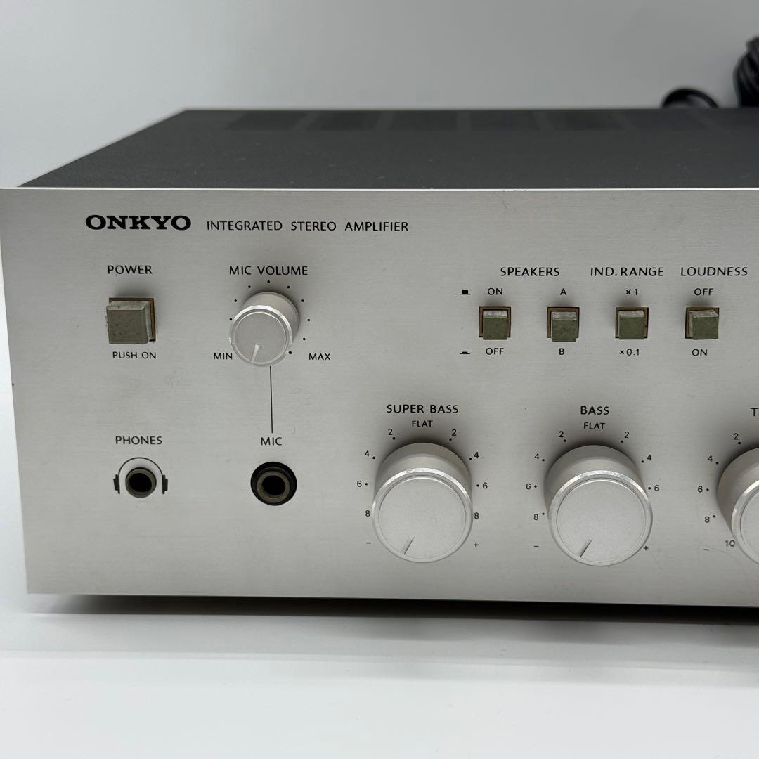 美品動作品 ONKYO プリメインアンプ A-5500 オンキョー　ビンテージ