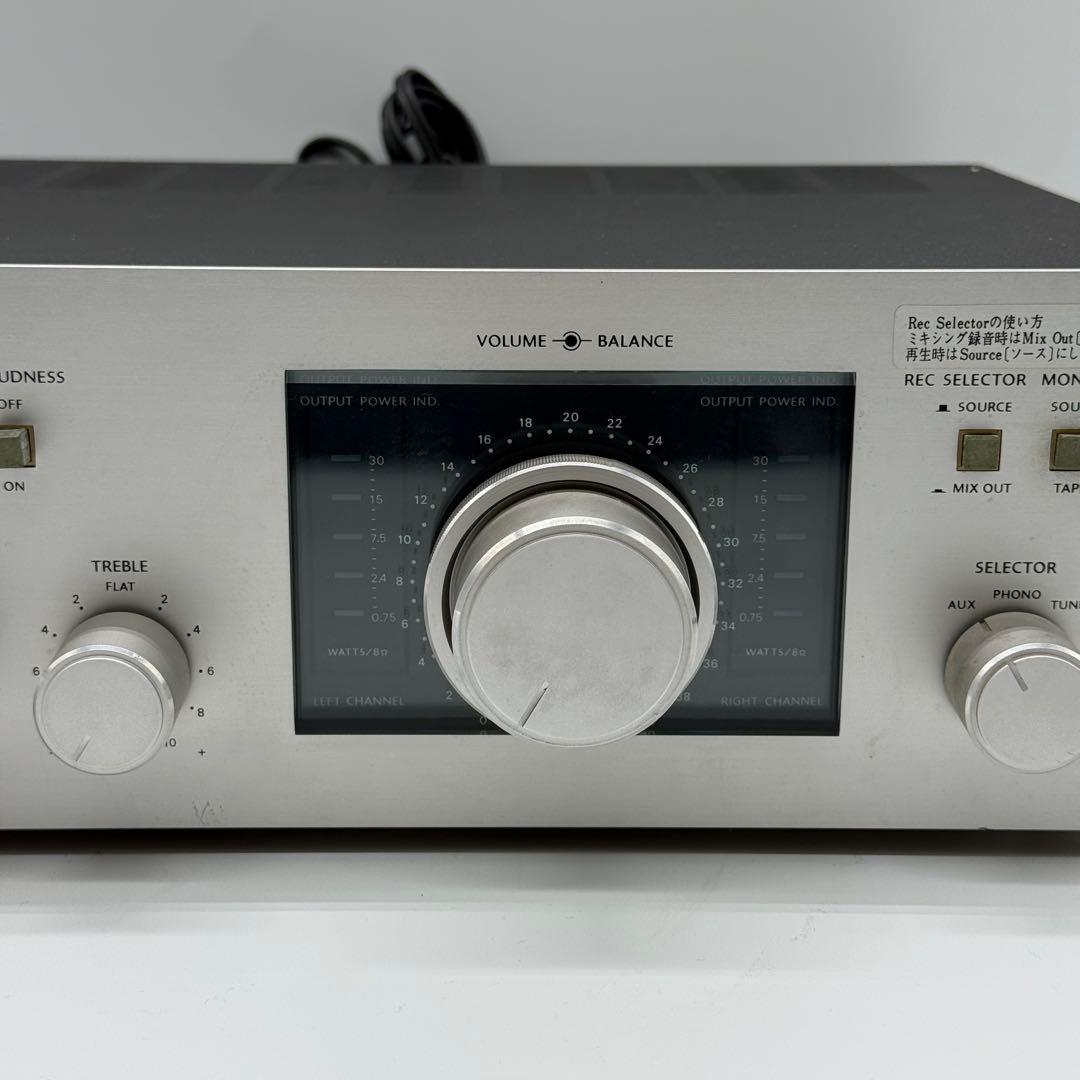 美品動作品 ONKYO プリメインアンプ A-5500 オンキョー　ビンテージ