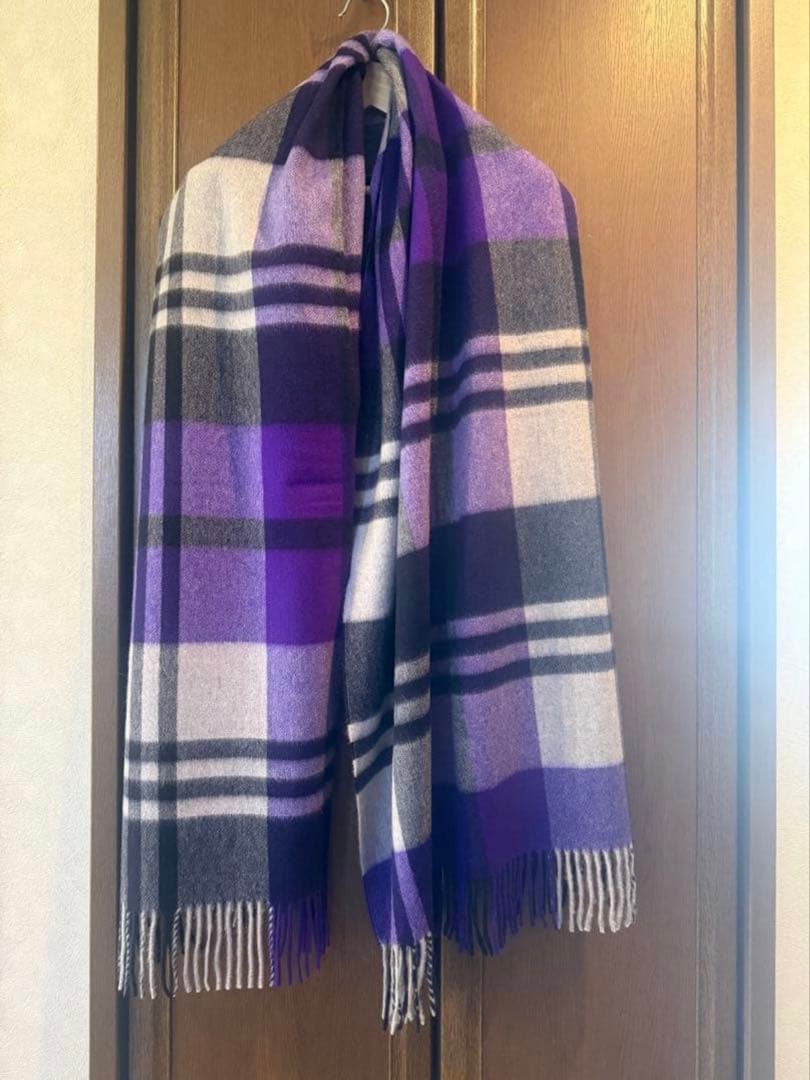 ⭐️試着のみ⭐️♢Joshua Ellis カシミヤ 大判 ストール⭐︎アローズ購入品