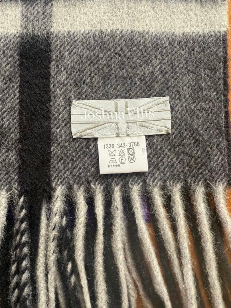 ⭐️試着のみ⭐️♢Joshua Ellis カシミヤ 大判 ストール⭐︎アローズ購入品