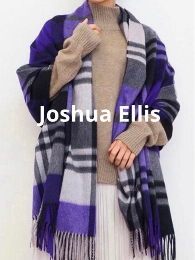 ⭐️試着のみ⭐️♢Joshua Ellis カシミヤ 大判 ストール⭐︎アローズ購入品