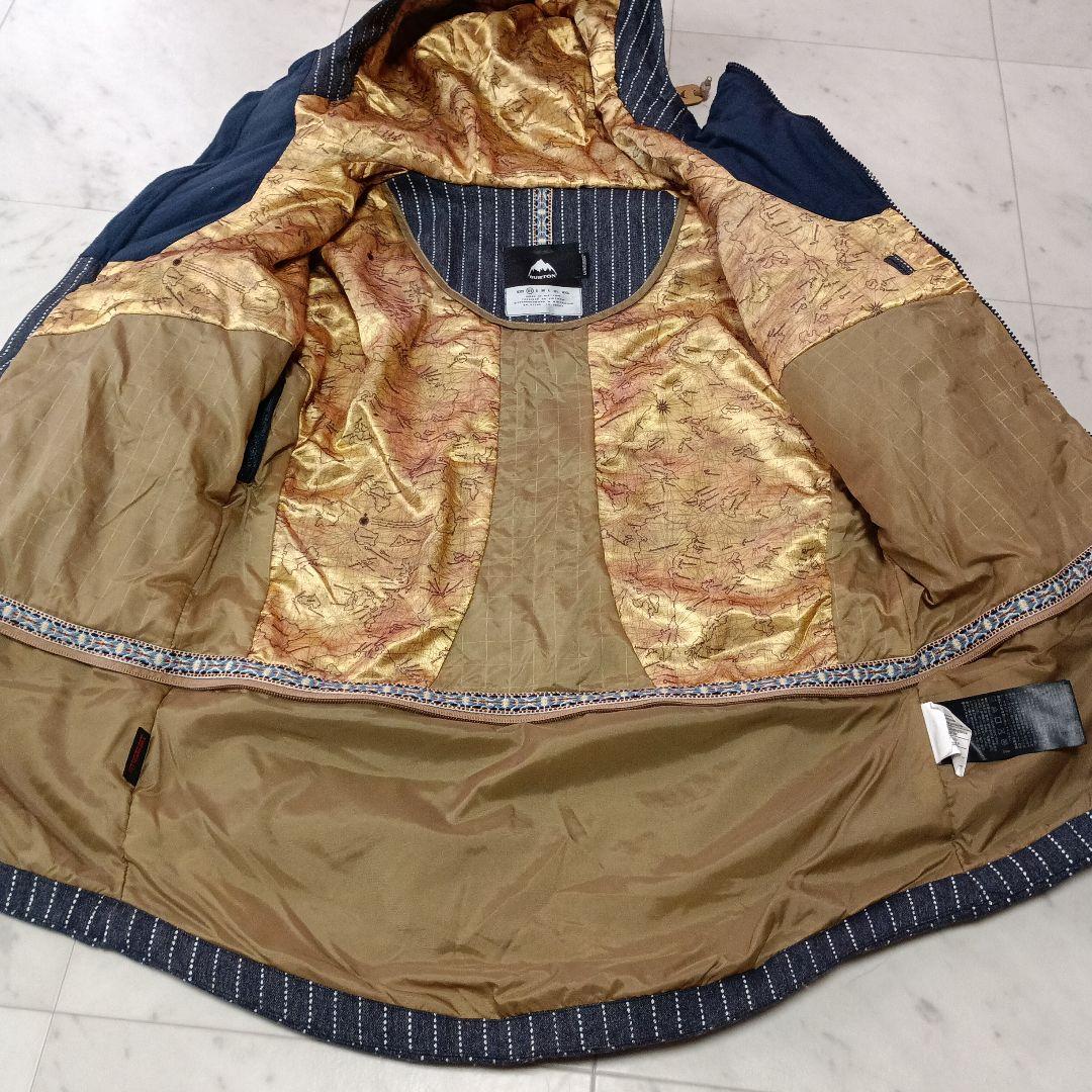 BURTON バートン スノーウエア 中綿ジャケット 防寒 XS フード付き