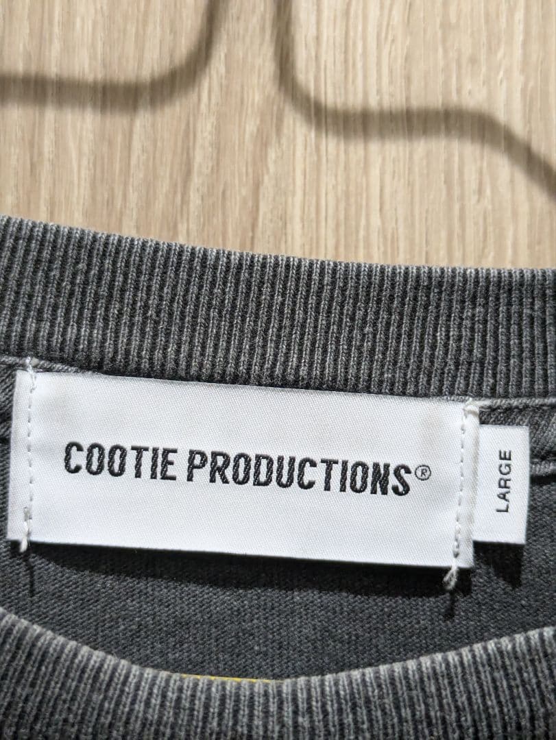cootie productions Tシャツ　ピグメント　XL