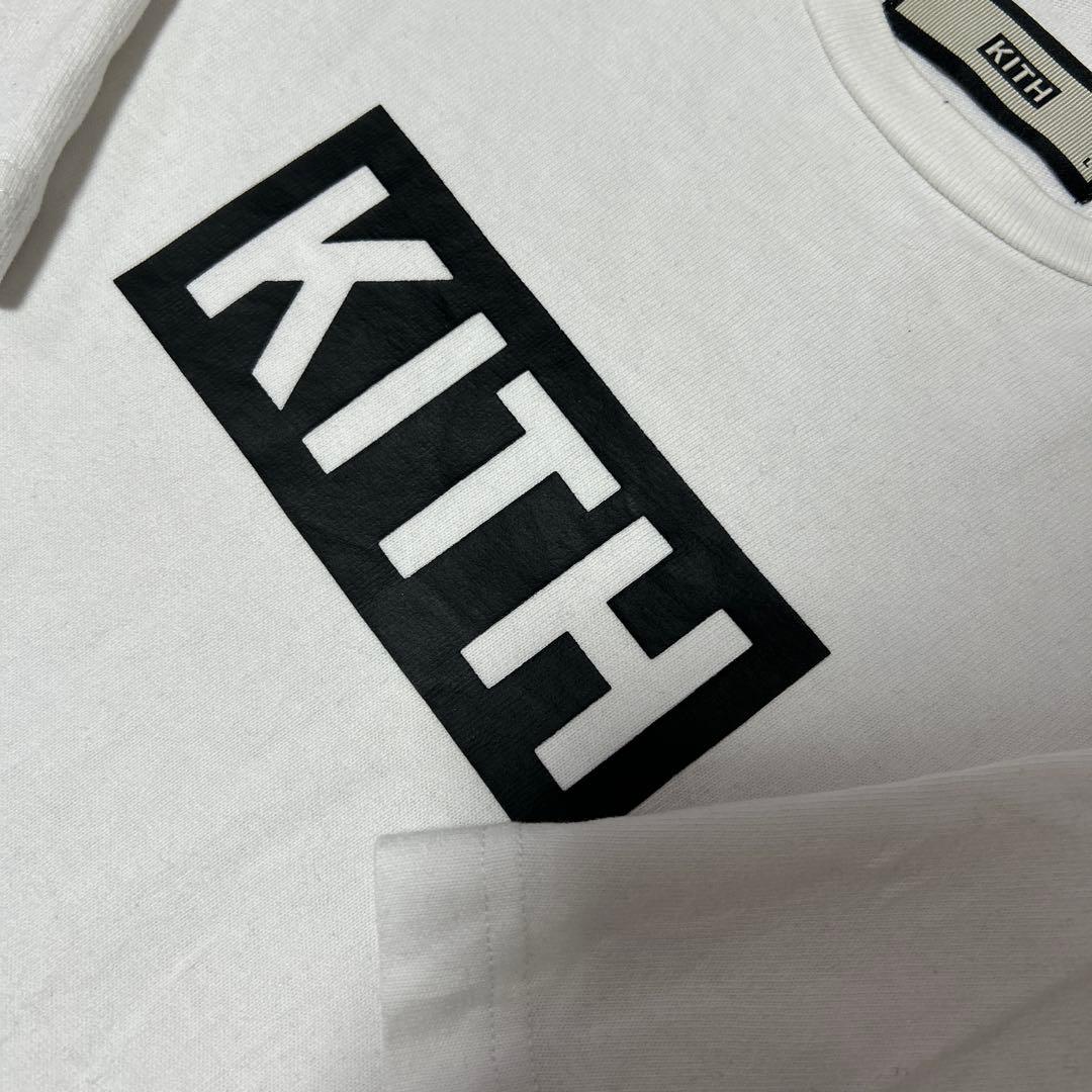 T*g様 KITH ロゴ Tシャツ ホワイト