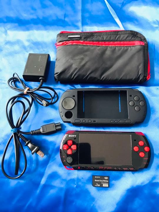 PSP-3000 赤黒 バリューパックセット