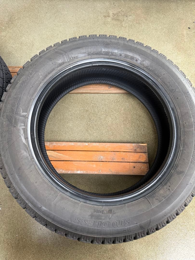 バリミゾ【155/65R14】 VRX2 2024年製造　2本