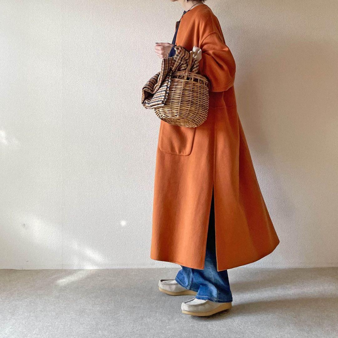 24AW Simplicite S120ブレンドリバーシブルコート