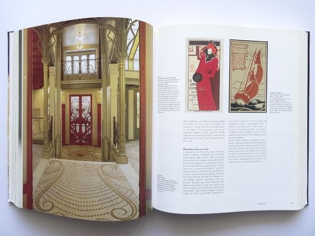 洋書◆アールヌーヴォー写真集 本 建築 インテリア 家具 時計 工芸 デザイン