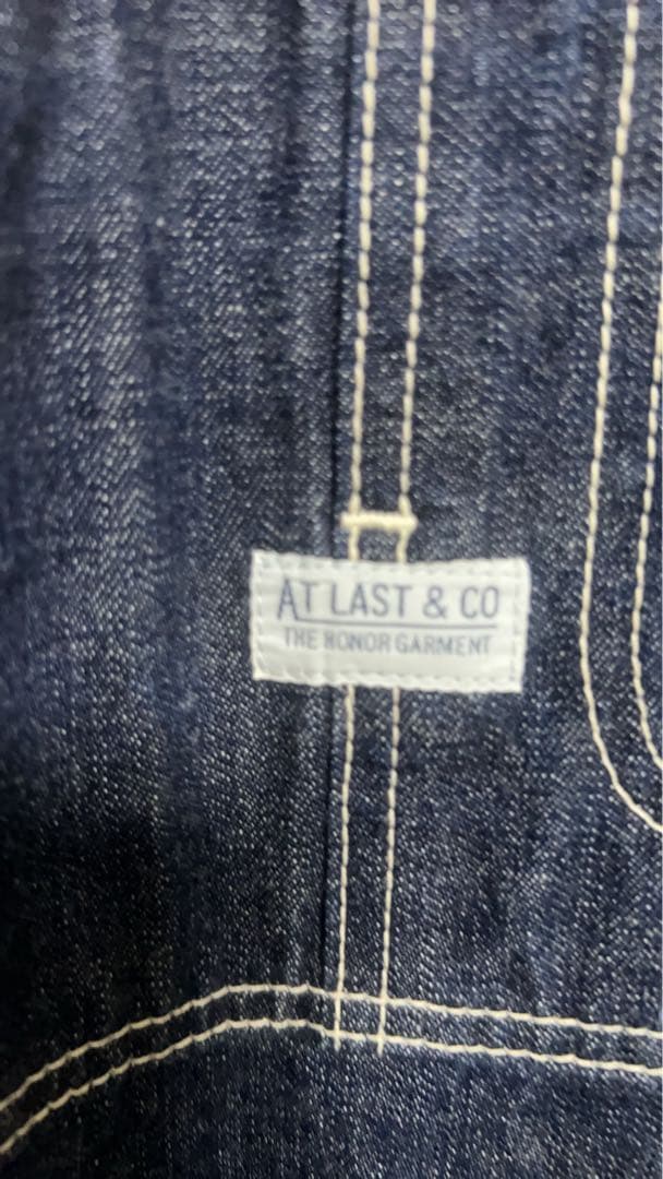 Atlast&co デニム カバーオール サイズ42 初期型