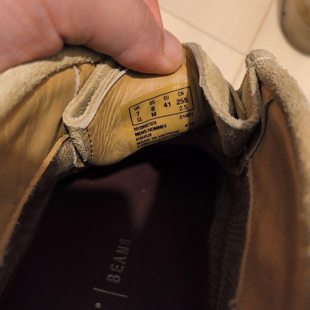 Clarks ×BEAMS Wallabee GORE-TEX ワラビシューズ