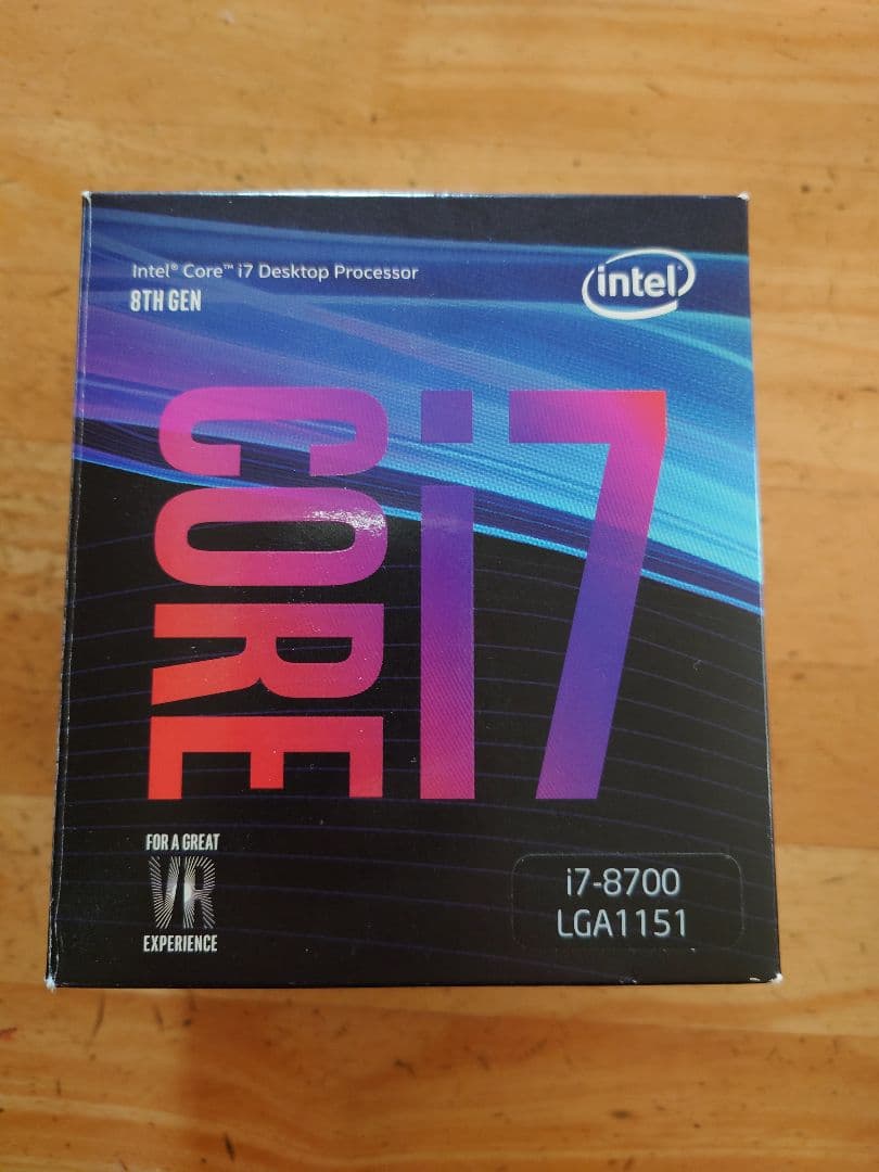 Intel Core i7-8700 LGA1151（中古）