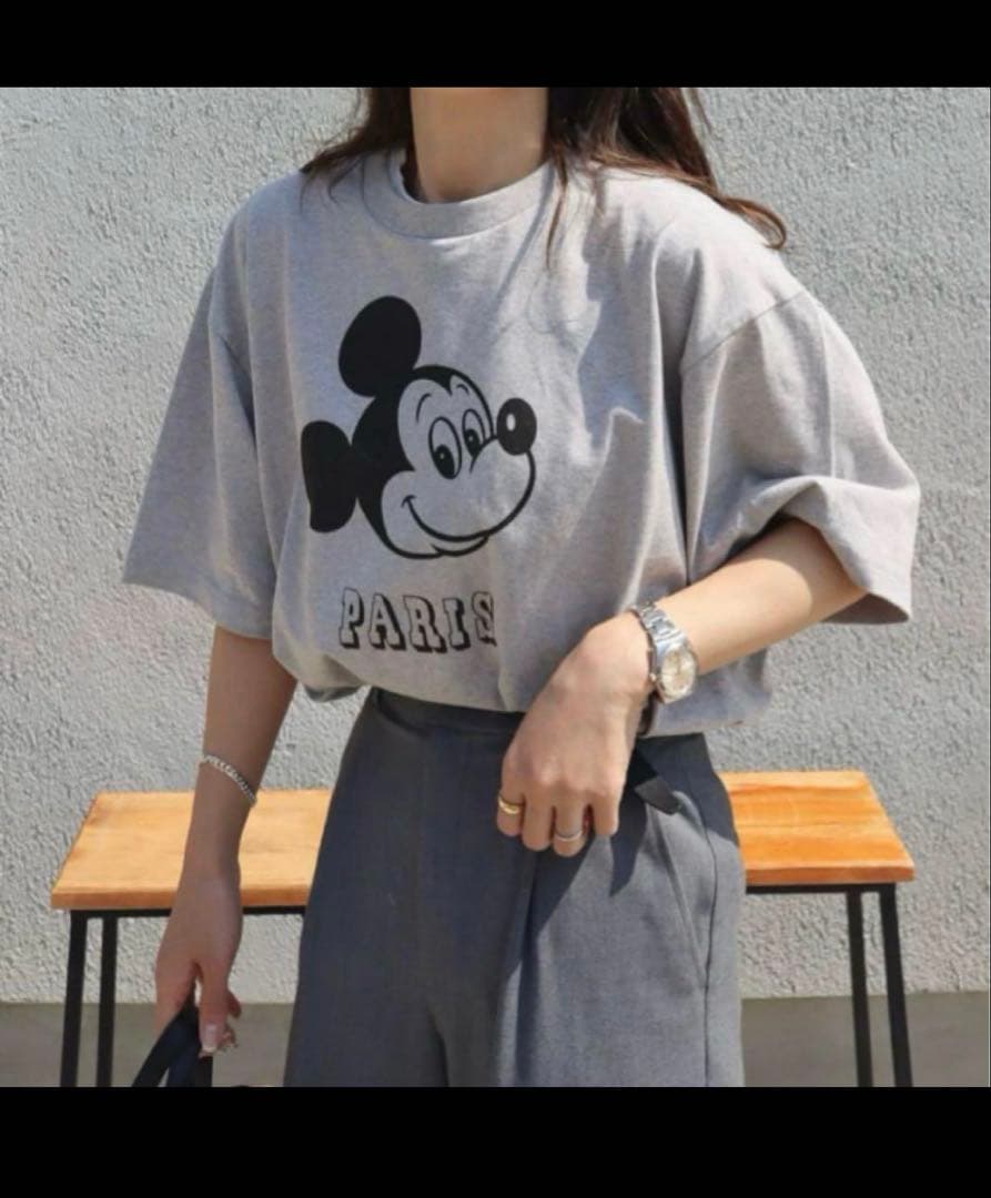 ëpa Mickey T“GRY” XLディズニー ミッキー　epa Paris
