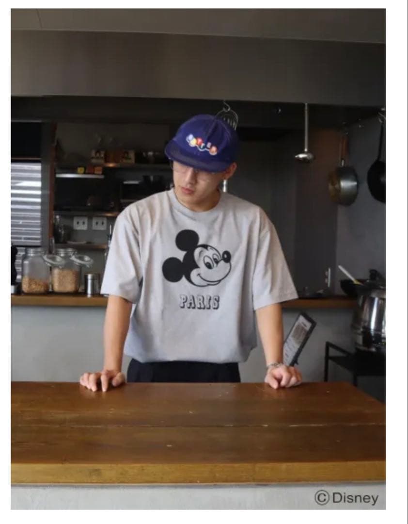 ëpa Mickey T“GRY” XLディズニー ミッキー　epa Paris