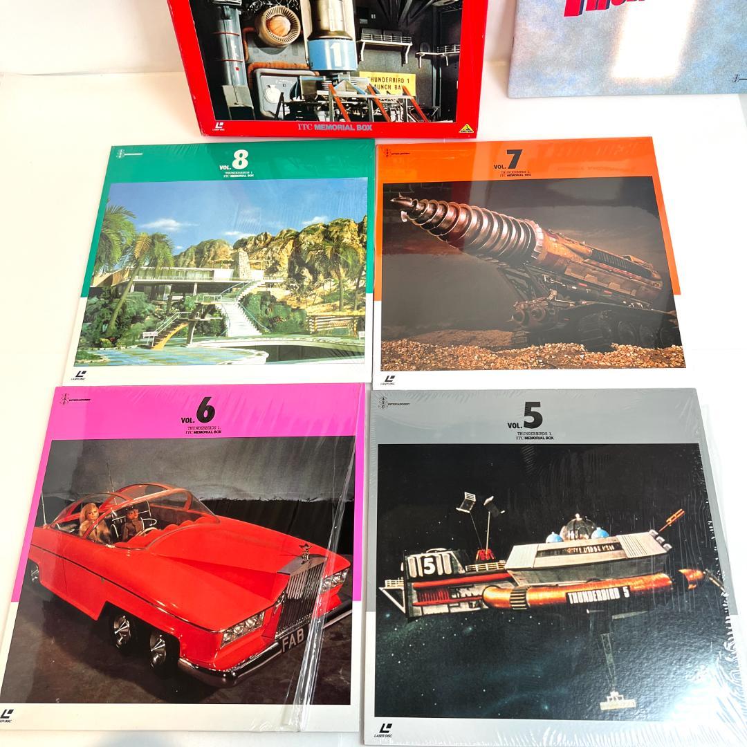 レーザーディスク　サンダーバード 2LD-BOX メモリアルボックス 限定品