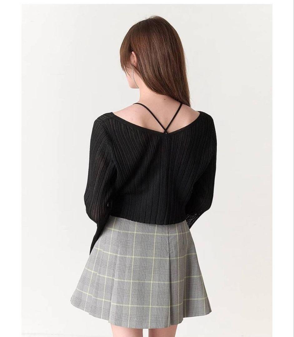 【美品】シアーカーデ＆カップインキャミSET SNIDEL