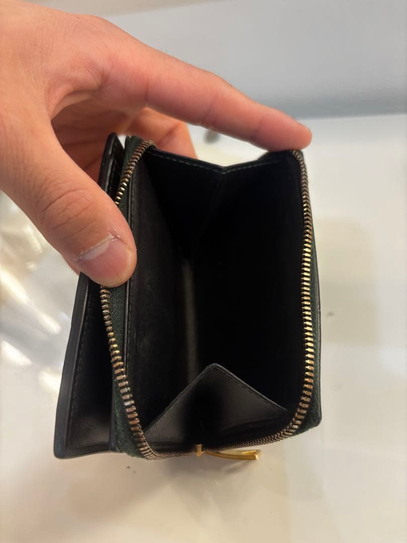 BOTTEGA VENETA ブラック 二つ折り 財布 カセット