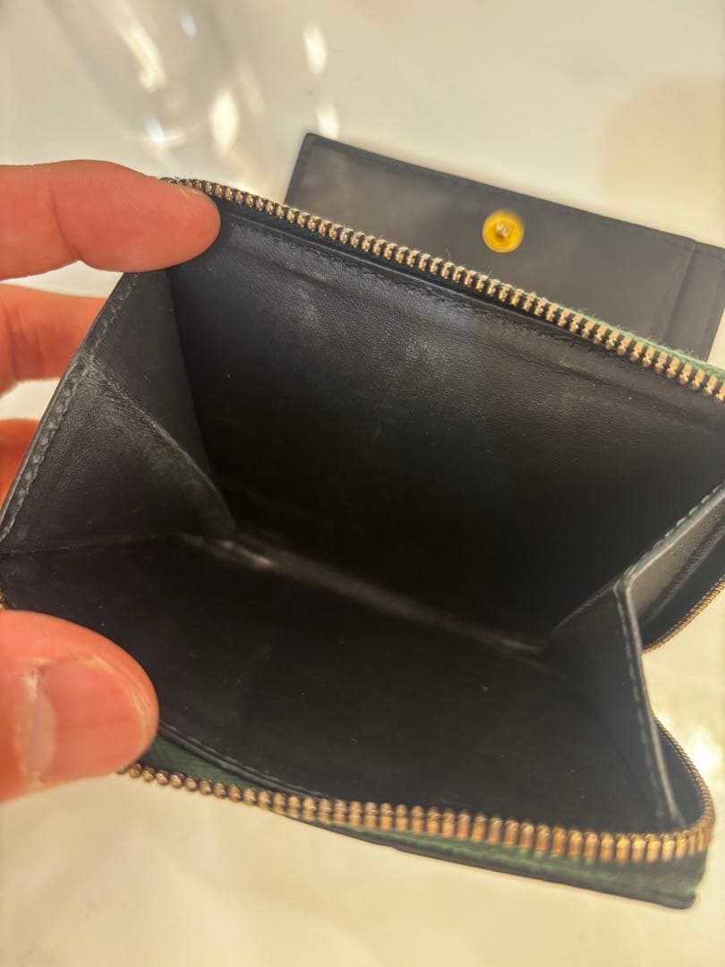 BOTTEGA VENETA ブラック 二つ折り 財布 カセット