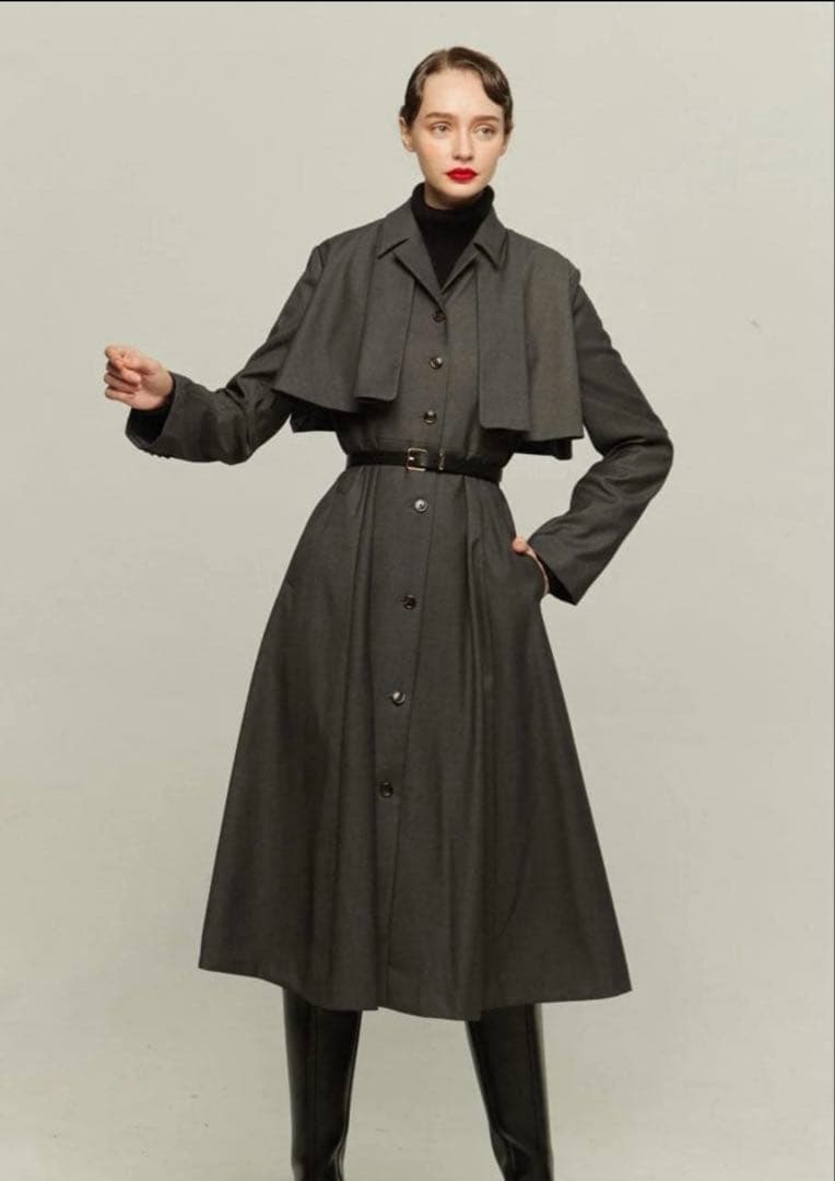 新品未使用 最安値TNEWTIES 賞金100万円 インバネスコートドレス