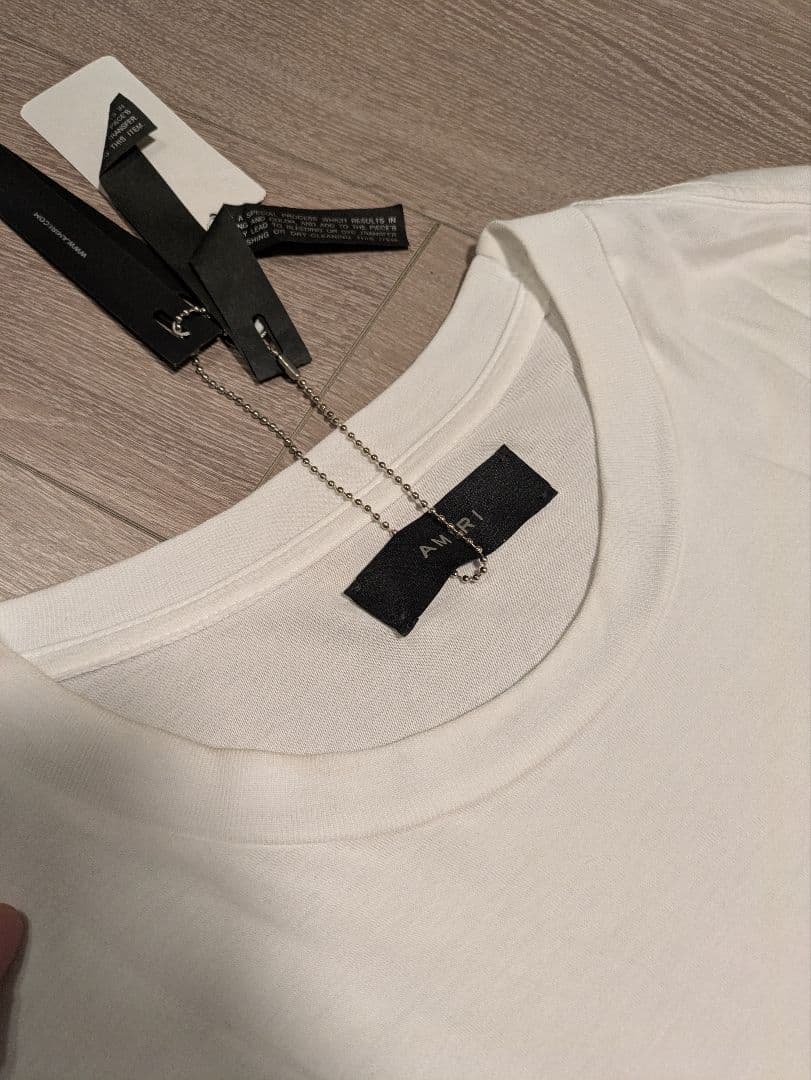 AMIRI/アミリ ロゴ　半袖Tシャツ　L
