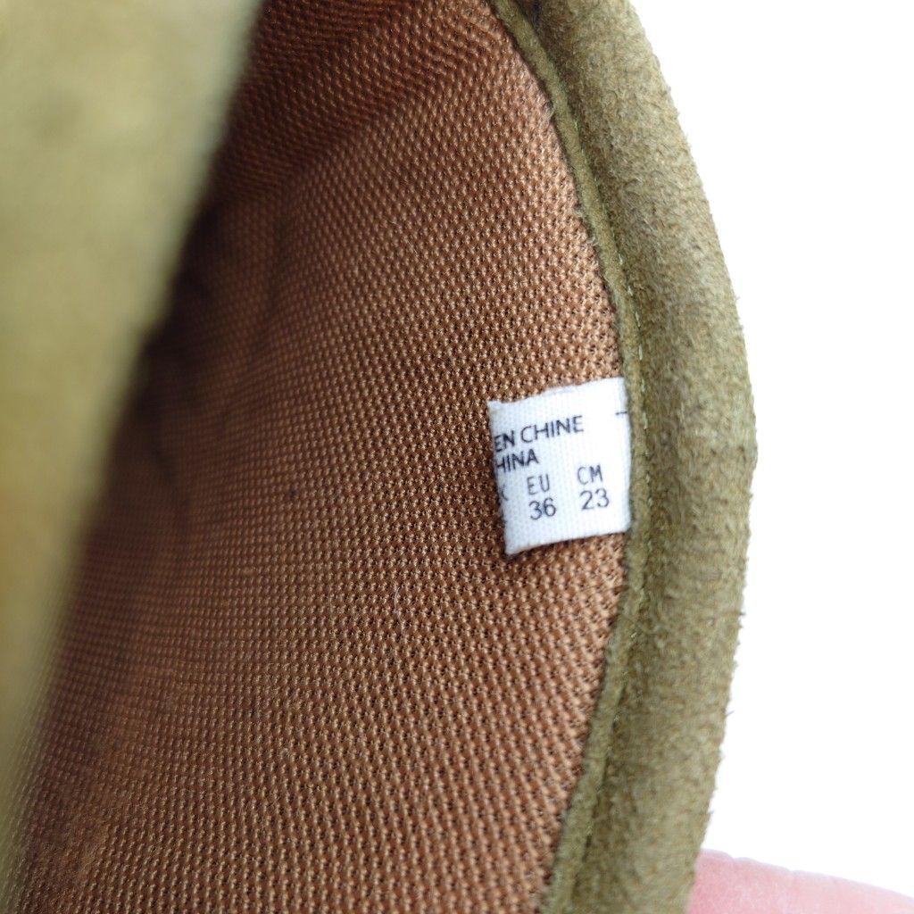 SUICOKE アパルトモン バックレースアップ ショートムートンブーツ 23