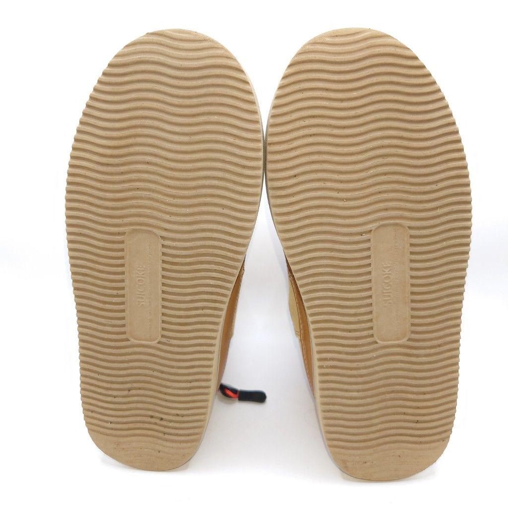 SUICOKE アパルトモン バックレースアップ ショートムートンブーツ 23