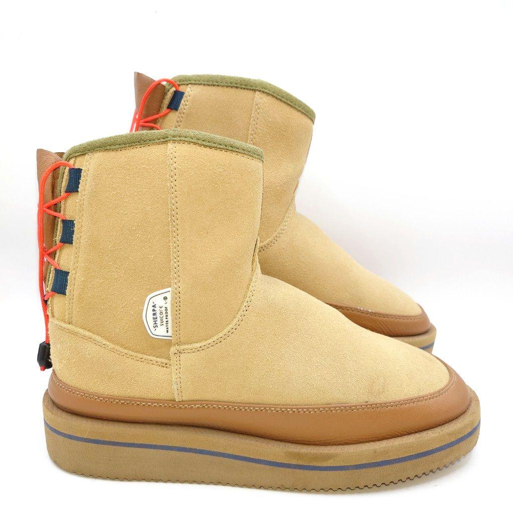 SUICOKE アパルトモン バックレースアップ ショートムートンブーツ 23
