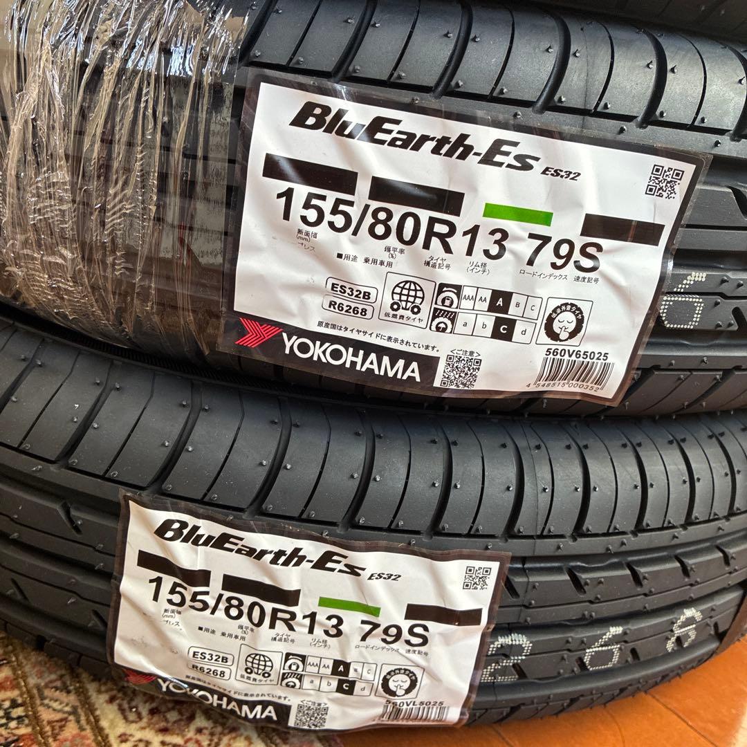 4本セット155/80R13 79S ヨコハマブルーアース ES32サマータイヤ